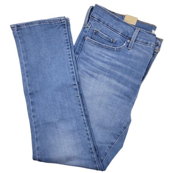 Levi's 312 Jeans Women's 32 SHORT Blue Mid Rise Shaping Slim Stretch Denim NEW - Picture 3 of 14
